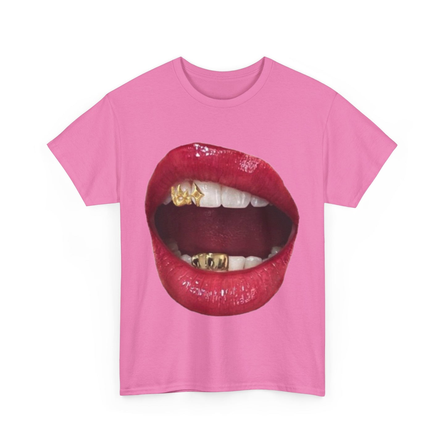 Glossy Hot Pink Lips